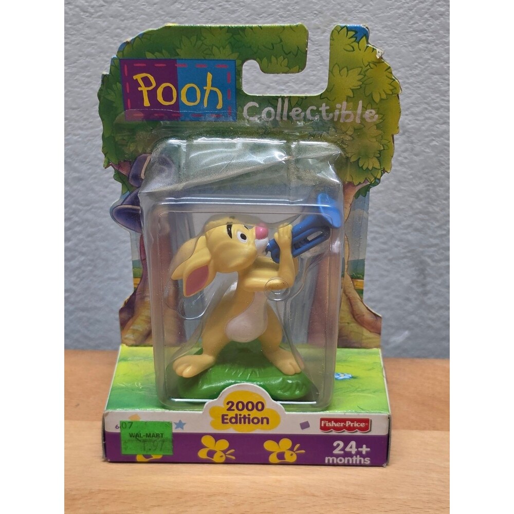 Disney Winnie the Pooh Rabbit Fisher-Price 2000 Edition Figurine MOC Sealed